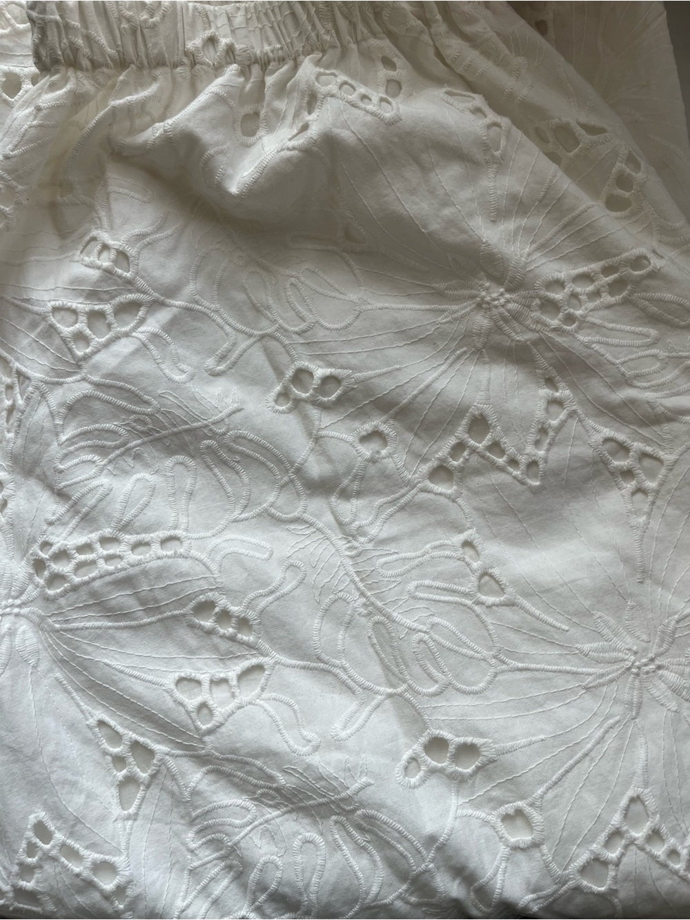 H&M White Floral Cutwork Maxi Skirt - Picture 4 of 4
